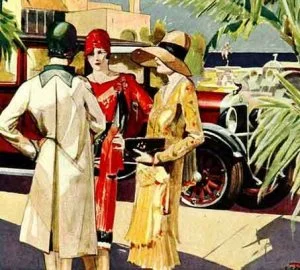 Flapper era cheap men's clothing